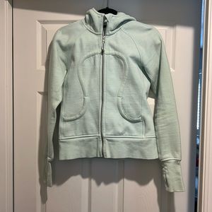 Mint Lululemon zip up jacket